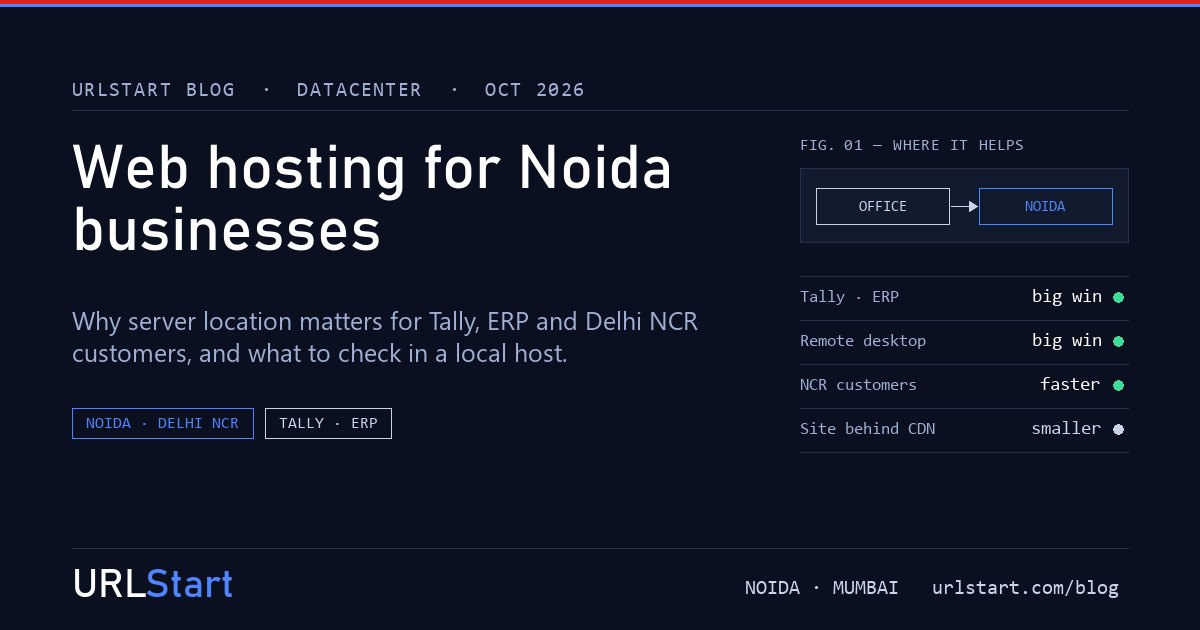 Cover: where a server in Noida helps a Delhi NCR business most, from Tally and ERP to remote desktops